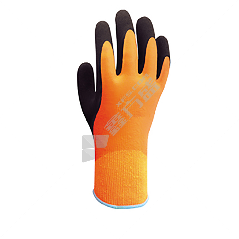多给力 防寒作业手套 WG-338 9码 橙黑色
