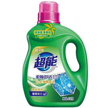超能 植翠柔顺舒适洗衣液 大瓶 3.5kg
