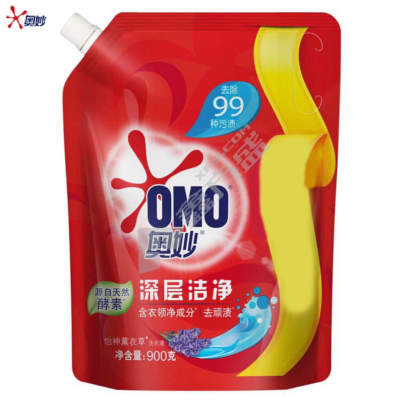 奥妙 薰衣草深层洁净洗衣液 900g