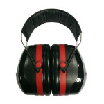 3M PeltOr Optime 3 H540A 头带耳罩 双层结构 黑配红 NRR=30dB SNR=35dB