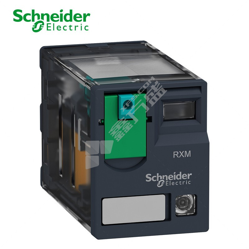 施耐德Schneider 中间继电器RXG RXG21BD 2CO 5A接口继电器有测试功能,无LED