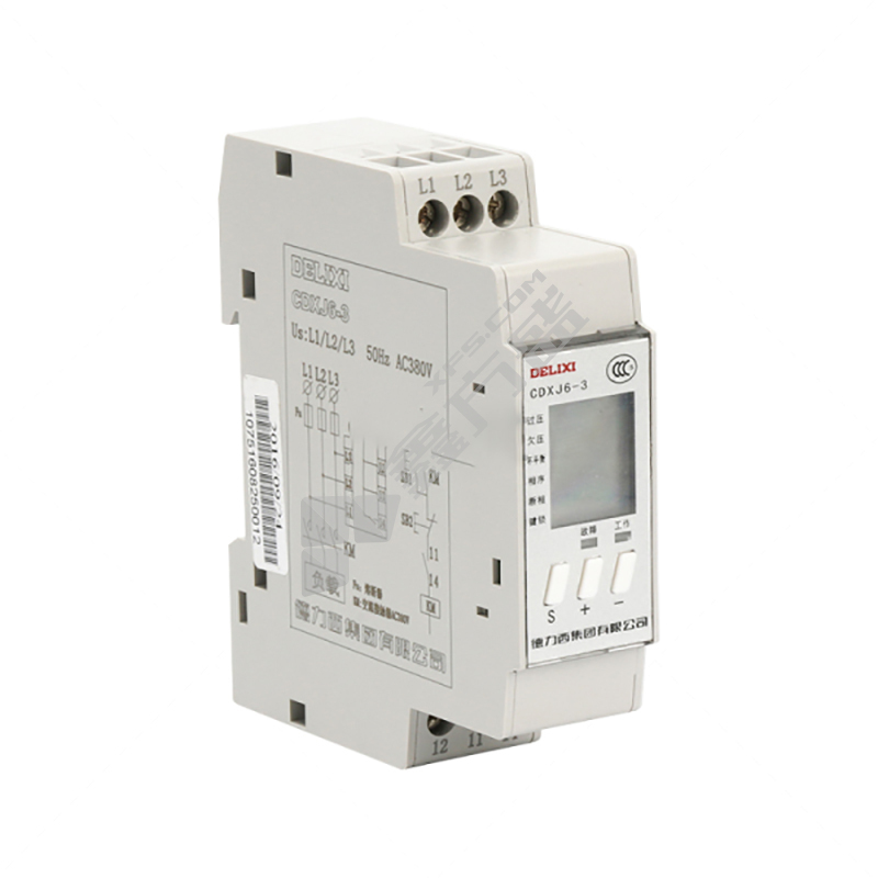 德力西DELIXI 保护继电器 CDXJ6-3 AC400V