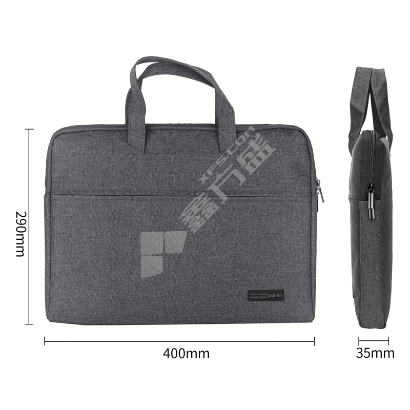 得力deli 手提拉链袋5590 随机 400*290*35mm