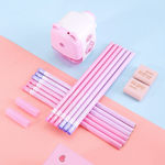 得力deli 文具礼盒套装68896 粉色