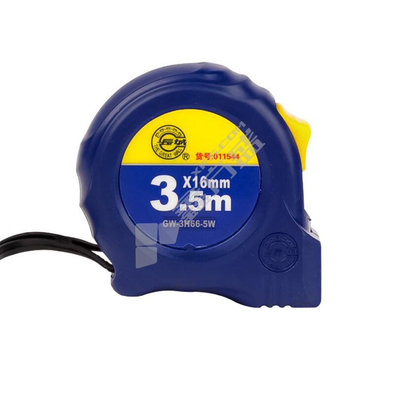 长城精工 66-5系列双制动带扣卷尺 3.5m*16mm 011544