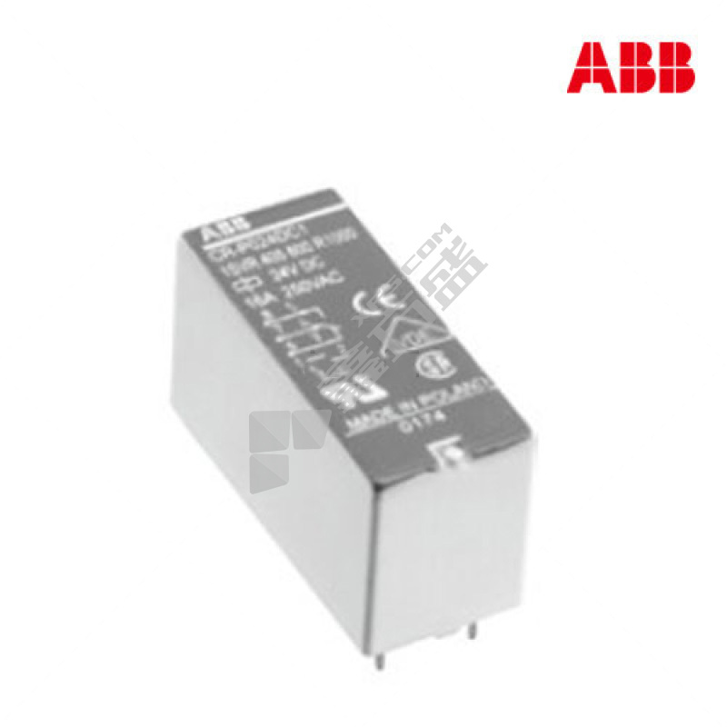 ABB 中间继电器CR-P CR-P048DC1 48VDC 16A 1NO+1NC