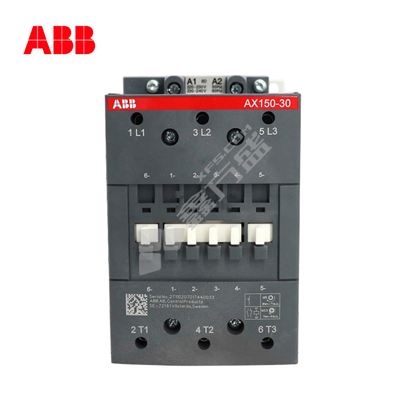 ABB 交流接触器AX115 AX115-30-11-80*220-230V50Hz/230-240V60Hz