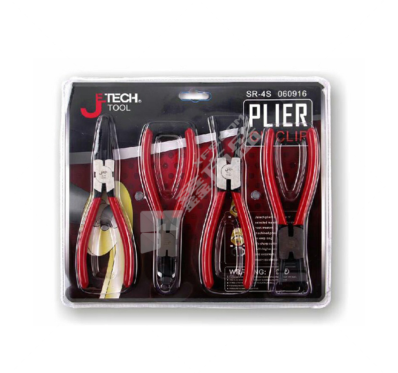 捷科JETECH 卡簧钳组套 4件 060916