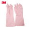 3M 思高合宜纤巧手套 M 粉色 天然橡胶 XY003826720
