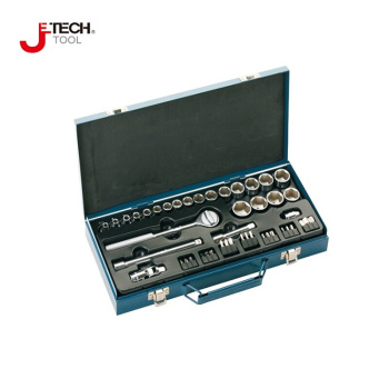 捷科JETECH 3/8系列公制组套工具 46件套 016046