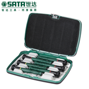 世达 微型螺丝批组套 6PC(十一字) 09312