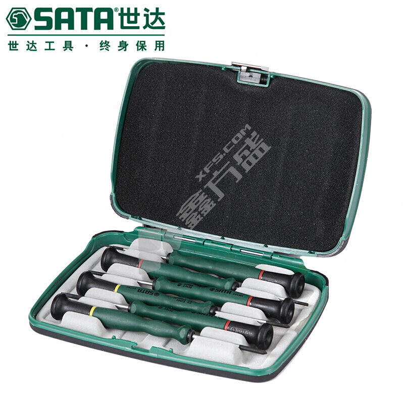 世达 微型螺丝批组套 6PC(十一字) 09312