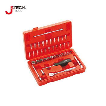 JETECH捷科 1/4系列公制组套工具41件套 41件套 017541