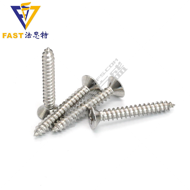 法思特 GB846 304十字沉头自攻钉 洗白 ST4.2 19mm