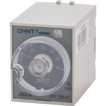 正泰 CHNT 时间继电器JSZ3F型AC220V JSZ3F 3min AC220V