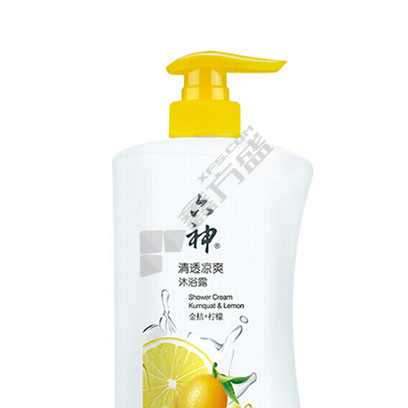 六神 金桔柠檬清透凉爽沐浴露 750ml