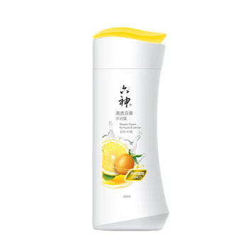六神 金桔柠檬清透凉爽沐浴露 200ml