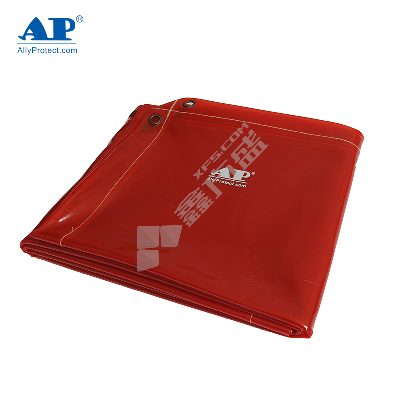 友盟 焊接防护屏 AP-6066 1.74M*1.74M*0.4MM 橙红色