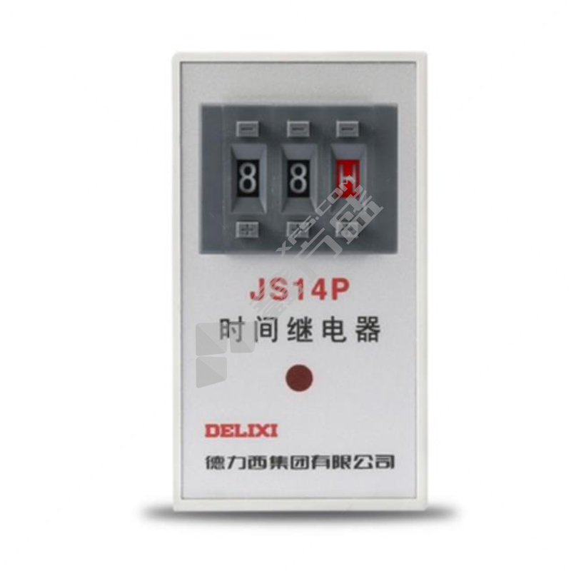 德力西DELIXI 时间继电器JS14P-999S JS14P-999S  DC220V