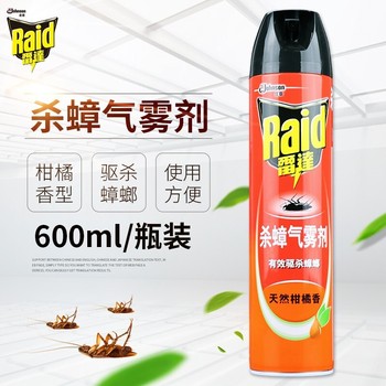 雷达Raid 杀蟑气雾剂 600ml 喷雾