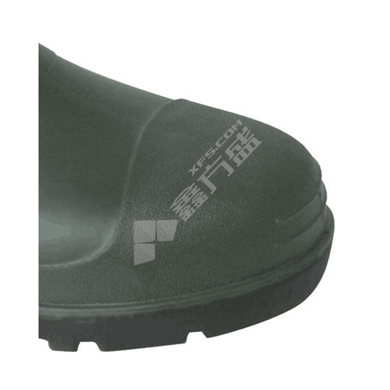 代尔塔 PVC高帮安全靴  绿色 36码 301407