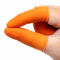 100个/包 乳胶防滑手指套 乳胶材质 大号 橘色