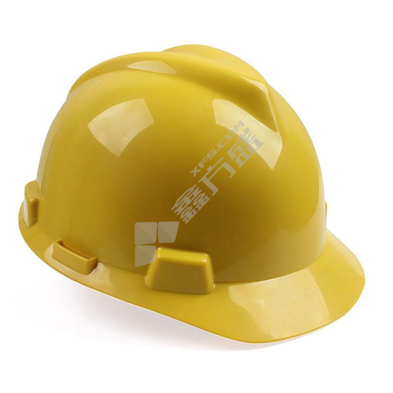 梅思安 V-Gard ABS标准型安全帽 10146507 V型 黄色
