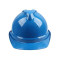 梅思安 V型 500PE豪华型有孔安全帽配一指键帽衬 10146615 蓝色