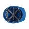 梅思安 V型 500PE豪华型有孔安全帽配一指键帽衬 10146615 蓝色