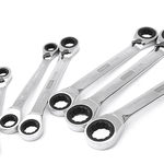 史丹利 Stanley 公制双梅花双向棘轮快扳套装 8~19mm 6件套 TK920-23C