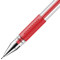 得力 6601 红色中性笔 6601 红色 0.5mm 透明