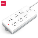 得力 6位五孔 插排 LX114(1.8) 10A 有线 1.8m