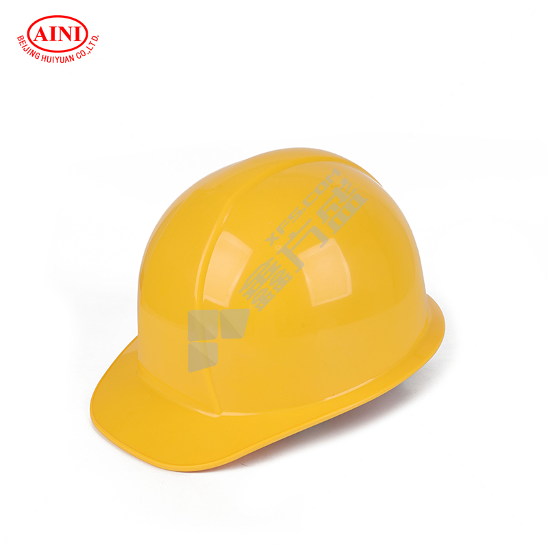艾尼AINI ABS安全帽定制款5 ANB-5 单筋型 黄色