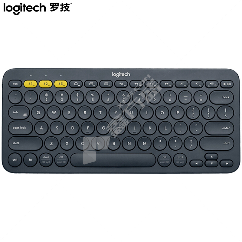 罗技 K380+Pebble 蓝牙鼠标加键盘套装 K380+Pebble 黑色