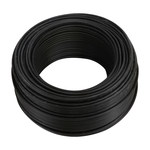 北达 100米 低烟无卤阻燃A类塑铜电线 WDZA-BYJ 450/750V 1*4平方 黑色