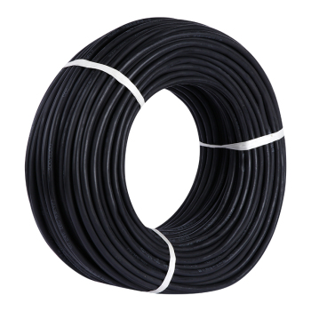 北达 TRVV 3+1芯 100米弹性体电线橡套电缆 3*10+1*6平方 黑色 0.6/1kV
