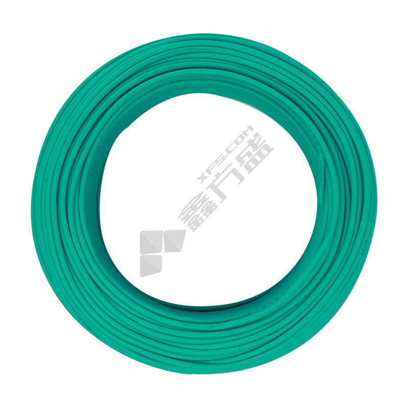 江南 NH-BV 100米耐火塑铜线 1*4平方 绿色 450/750V