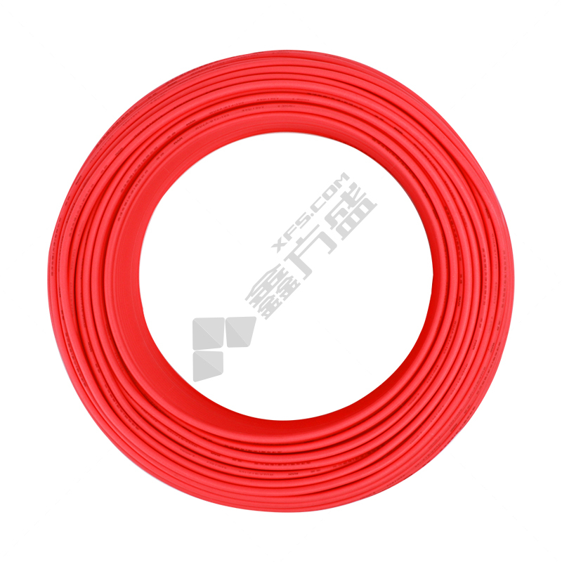 汉光 BV 100米塑铜线 10平方 红