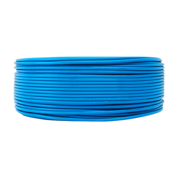 远东电缆 100米 耐火塑铜电线 N-BV 450/750V 1*6平方 蓝色