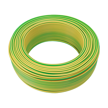 江南 100米 塑铜电线 BV 450/750V 1*25平方 黄绿色