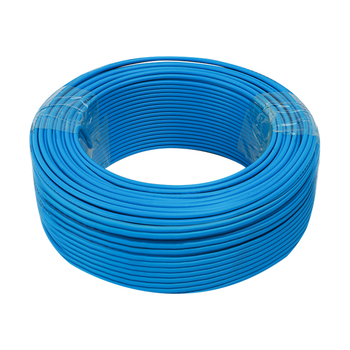远东 WDZCN-BYJ 100米低烟无卤阻燃耐火塑铜线 450/750V 1*6平方 蓝色