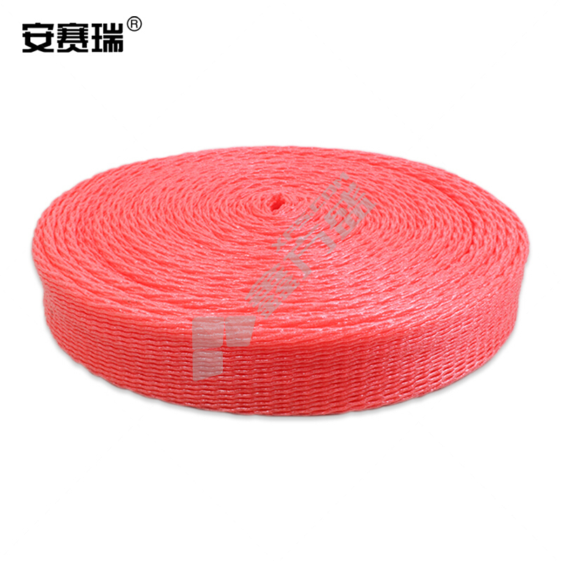 安赛瑞 卷装水果网袋 约2kg装 红色 10cm*120m（约2kg装）卷装红色
