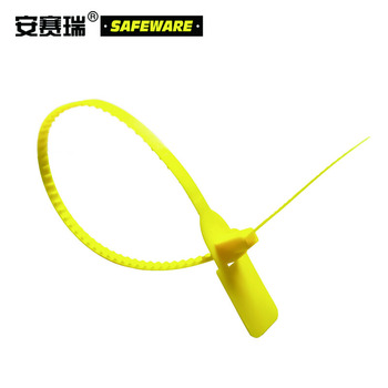 安赛瑞 铅封塑料卡扣 23480 全长42cm 黄色