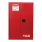 西斯贝尔 红色可燃液体手动安全储存柜 90Gal 340L 红色 手动WA810860R 165x109x86cm