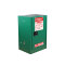 西斯贝尔 绿色杀虫剂手动安全储存柜 12Gal 45L 绿色 手动WA810120G 89x59x46cm