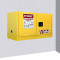 西斯贝尔 黄色 易燃液体壁挂式安全储存柜 手动 17加仑壁挂式安全柜 黄色 手动WA810170 61x109x46cm