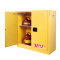 西斯贝尔 黄色自动门易燃液体自闭门安全储存柜 30Gal 114L 黄色 自动门WA810301 112x109x46cm