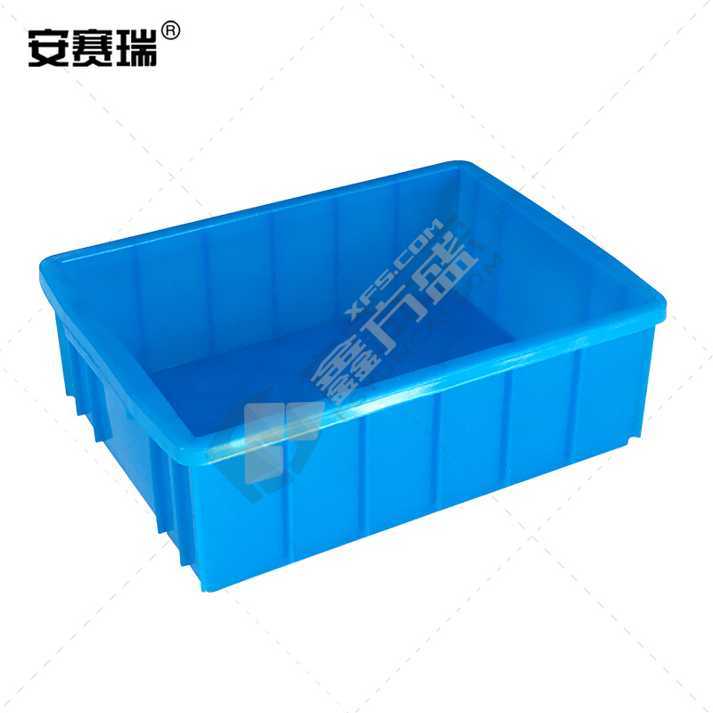 安赛瑞 塑料周转箱零件盒 5个装 蓝色 280mm*200mm*85mm