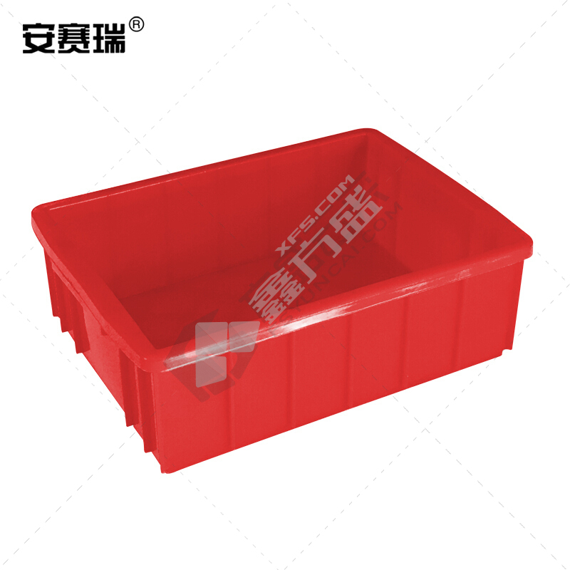 安赛瑞 塑料周转箱零件盒 5个装 红色 170mm*120mm*55mm