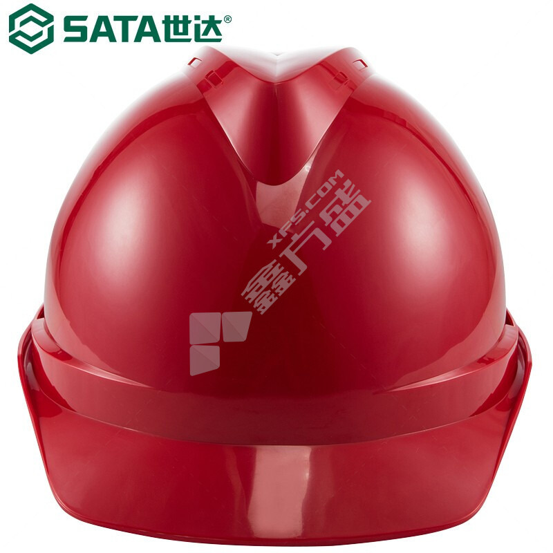 世达1 SATA V顶ABS标准安全帽 红色 TF0201R V型